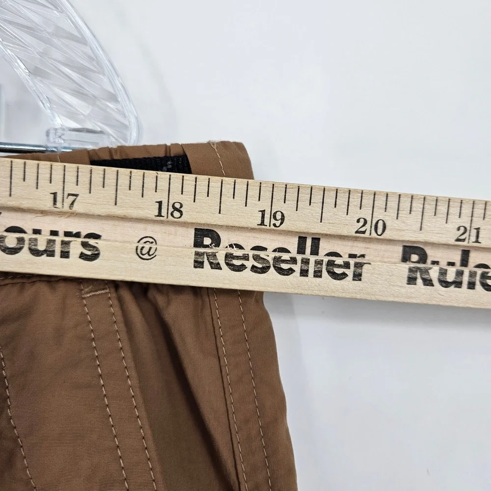 Mountain Hardwear Stryder Pants Mens XXL Tan Hiking Outdoors Nylon Belted